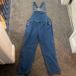 Straight Leg Jean Overalls